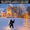 Funny Sasquatch Garden Stake Gifts - Cool Metal Sasquatch Lover Present for Birthday Fathers Day Christmas Valentines for Men Women, Novelty Yard Statue Outdoor Prank & Conversation Starter, 1 Pack