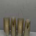 I00000 100 Pack 10oz Gold Plastic Cups, Premium Disposable Gold Glitter Plastic Cups for Martini and Cocktail,Hard Clear Cup with Gold Glitter Perfect for Fancy Wedding and Elegant Party