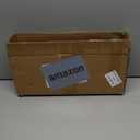 Tohiasen Floating Book Shelves for Wall Mounted Set of 2, Wood Hanging Bookshelf, Book Display Shelf for Wall, Unique Space Saving Book Shelf Wall Book Holder (Black)