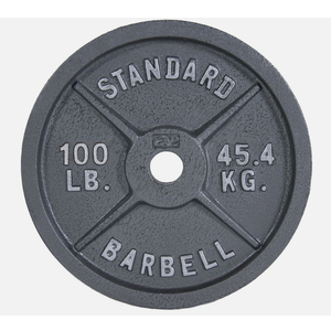 CAP Barbell Olympic Weight Plate 100 Lb 1Pc