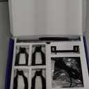 VCOM RGB Gaming Headphones Stand with 2 USB and 1 Type-C Ports, Headset Stand with 10 Light Modes and Non-Slip Rubber,Suitable for All Earphone Accessories, Best Gift for Desk Gamers