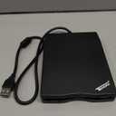 Tendak USB Floppy Disk Drive, Floppy Disk Reader 3.5 inch Portable USB External 1.44MB FDD Diskette Drive for Windows 11/10/8/7/2000/XP/Vista PC Laptop, Plug and Play (Black)