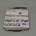 4FT Cord Hider Floor - Black Floor Cable Hider, Wire Covers for Cords Prevent Cable Trips, Floor Cord Cover, Power Cable Management Cord Protector, Cable Cover Channel 0.6" (W) x 0.31" (H)