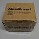 Kwikset Downtown Deadbolt Lock, Venetian Bronze Square Exterior Keyed Front Entry Door, Pick Resistant SmartKey Rekey Security, Single Cylinder Dead Bolt, with Microban Protection (0.5" x 2.63" x 2.63")