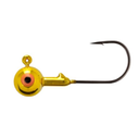 Northland Tackle Gum-Ball JIG / 1.625" / 1/4 OZ - #2/0 HK / 12 Pack/Metallic Orange, Northland Tackle Gum-Ball JIG / 1.625" / 1/4 OZ - #2/0 HK / 4 Pack/Metallic Gold