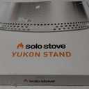 Solo Stove Yukon Stand - Durable 304 Stainless Steel, Heat-Resistant, Portable Elevated Fire Pit Accessory for Safe Use on Decks and Camping - Ideal for Smokeless Fire Pits and Outdoor Fireplaces