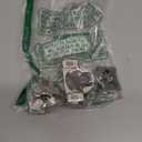 Ravinte 2 Pack 1 Pairs 3/8 inch Overlay Cabinet Hinges Kitchen Soft Close Cabinet Hinges Hidden Door Hinge for Kitchen Cabinet Hinges Stainless Steel Adjustable Hinges Satin Nickel Cabinet Hardware