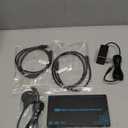 KVM Switch 3 Monitors 2 Laptops 4K@60Hz, USB C KVM Switcher with PD Charging Function for 2 Computer Share 3 Display-2 HDMI + 1 DP, No Driver Required