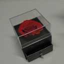 Eternal Rose Box,Forever Flower Gift Box, Preserved Rose, Infinity Real Rose Gift for Girlfriend, Women, Mom, Wife on Christmas, Valentine's Day, Mother's Day, Birthday, Anniversary, Thanksgiving