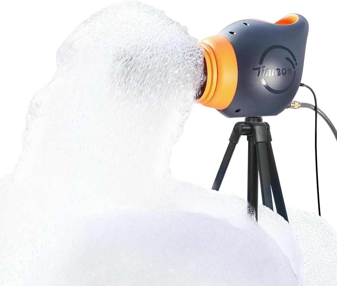 Foam Machine for Kids - Easy to Use Foam Making Toy with Large Foams Production, Perfect for Birthdays, Celebrations, and Backyard Events