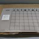 Acrylic Dry Erase Calendar for Wall 23x16 Clear Acrylic Wall Calendar White Board Calendar Home Office