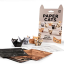 DIY Paper Cats - 50 Sheets DIY Origami Paper to Fold Cute Cat Figures, Fun Creative Art Project, Fun Craft Activity for Adults & teens，Desk Decor and Gift for Pet Lovers (Cat)