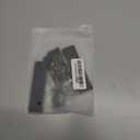 Continuous & Piano Hinges, Black Stainless Steel 304 Continuous Folding Hinges for Doors, Cabinets, Window,Includes Screws (4IN-2IN-4PACK)