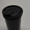 PRESSE by Bobble French Coffee Press And Insulated Stainless Steel Travel Tumbler for On-The-Go Brewing - 13 oz (Black)