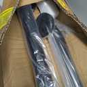 Grab Bar Bundle for ADA Compliance, Matte Black Stainless Steel 1.5" Diameter 3-Piece Set (18", 36", 42") for Commercial Restrooms & Shower Safety Bars for Seniors