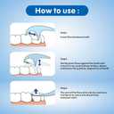 Travel Floss Picks Case Mini Flossers for Adults,Tooth Picks Flossers Travel Essentials Camping Hotel Restaurant Office Party CC