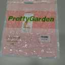 PRETTYGARDEN Womens 2025 Summer Casual Short Sleeve Dresses A Line Bow Tie Front Babydoll Loose Cute Mini Dress with Pockets (Pink, S)