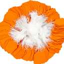 1000 Pcs Orange Blank Hang Tags with White Cotton String Attached - 1.88"x1.18" Small Blank Price Tags for Clothing, Retail, Gift Packaging, Craft Supplies - Sturdy Cardstock Paper