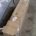 GarveeHome 58" Farmhouse Electric Fireplace TV Stand for TV Up to 65", Entertainment Center with 30'' Fireplace, Console Table TV Cabinet with Open Storage Shelves for Living Room (White)