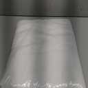 Cuckan 120 Inch Round Tablecloth, 2 Pack White Stain Resistant and Wrinkle-Free Polyester Table Cover for Wedding, Banquet, Party, Restaurant [White], [2-Pack]