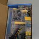 REXQualis Electronics Component Fun Kit w/Power Supply Module, Jumper Wire, 830 tie-Points Breadboard, Precision Potentiometer,Resistor Compatible with Arduino, Raspberry Pi, STM32