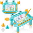 Toddler Toys for Boys, Magnetic Drawing Board, BPA Free, Phthalates Free, PVC Free, Etch Sketch Toys for 3 4 5 Year Olds, Mess Free Magna Write Doodle, Easter Christmas Birthday Gift for Kids