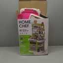 Kids Kitchen Playset, 36.22'' Play Kitchen for Toddlers 1-3 with Steam, Sound & Light, Cooking Stove, Play Sink, Oven and Toy Kitchen Accessories, Kitchen Set for Boys Girls 3 4 5 (Green)