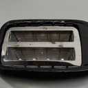 OVENTE Electric Toaster Machine with 6-Shade Browning Selector Setting, Compact Design and Removable Crumb Tray, 700W Power Perfect for Toasting Bread, Thin Bagels and Waffles (Black)