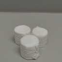 White Ribbon 1-1/2 x 15 Yards Handmade Cotton Frayed Fringe Fabric Ribbons for Crafts Flower Bouquets Wedding Baby Shower Home DIY Decor