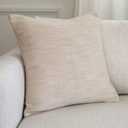 Large Square Pillow Case/Cover. Nude Cream Color