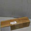 12 Inch x 5ft x 30mil Extra Large Adhesive Magnetic Sheet Roll Not Printable Adhesive Backing Cut and Customize Flexible Sheet Blank White Surface Magnetic Sign for Craft Photo Craft, Glossy