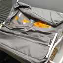 VEVOR Baby Changing Table, Foldable Diaper Change Station with Side Basket, Adjustable Height Changing Table with Lockable Wheels, Multi-Functional Nursery Storage Organizer, Light Gray