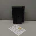 Nekon Key and Mail Holder for Wall, Key Organizer with 5 Hooks & Storage Drawer, 11" W x 7.9" H x 3.1" D Wooden Key Rack for Entryway and Home Decor (Black)