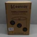 Keenray Upgraded Towel Warmer Bucket, Large Towel Warmer with 3 Heating Modes, Heat Time 30/45/60/90 Min Adjustable and Up to 24 Hour Delay Timer, Towel Heater for Oversize Bathrobes Blankets, CL1Plus (Clear White)