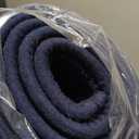 PURRUGS Machine Washable Kitchen Runner Rug 32" x 70", Non-Slip/Skid Hallway Runner Rug, Super Absorbent Soft Area Rug for Kitchen, Hallway & Laundry, Rolled Packaging, Midnight Blue