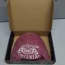 30th Birthday Gifts for Women Men Vintage 1995 Hat Gift Ideas for Her Him Baseball (Red)