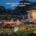 AIRIVO Outdoor Laser Lights Projector, 5 Color Motion Firefly Lights Star Show Projection Light, Christmas Projector Light with Remote Control for Holidays Halloween Decoration Home, Garden, Patio