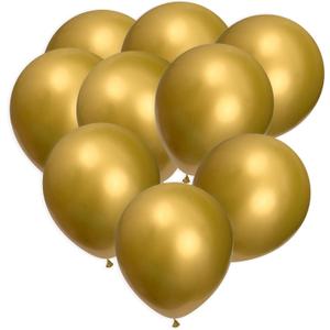 3 x Gold Balloons 50 Pack, 12 Inch Gold Chrome Latex Balloons For Birthdays, Weddings, Baby Showers, Holidays
