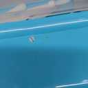 Kinsorcai 12'' Three-Layer Clear Art Box Organizer, Multipurpose Plastic Craft Box with Handle (Blue) (1PCS)