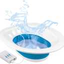 Electric Sitz Bath for Toilet Seat, Hemorrhoids and Postpartum Care - Yoni Steam Seat - Perineal Soaking
