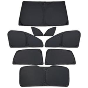 Car Windshield Folding Sunshade Cover Sun Shade Visor Curtain Accessories Compatible with Geely Monjaro Manjaro Xingyue L(Full set-8pcs)