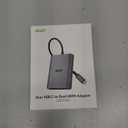 Acer USB C to Dual HDMI Adapter 4K@60Hz, 4-in-1 HDMI Splitter for Dual Monitors with 100W PD, USB 3.0, Docking Station Dual Monitor Compatible with Acer, MacBook Air/Pro, Dell XPS, HP, etc