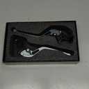 Motorcycle Brake Clutch Levers Long for Honda Rebel/CMX 500/300 (17-22), CB599/CB600 (98-06), CB900/CB919 (02-07), VT750 (10-19), VT1300 (10-16), Fury (09-18), CB500F/CB500X/CBR500R(2022) Titanium