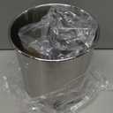 Hillbond 7.5x6.9 Inch EXTRA LARGE Utensil Holder for Countertop, Stainless Steel Rotating Organizer with Removable Divider, Space-Saving for Large Kitchen Utensils Set & Spacious Kitchens