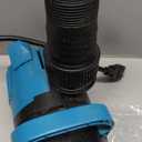 Alpine Corporation 3000 GPH Vortex Energy-Saving Pump for Ponds, Fountains, Waterfalls, and Water Circulation