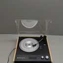 Victrola Eastwood  Bluetooth Record Player  3-Speed Turntable, Premium MM Cartridge, Vinyl Stream for Wireless Streaming, Removable Dust Cover, Built-in Speakers (Bamboo)