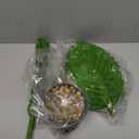 Zelihrdu Artificial Areca Palm Plant Silk Fake Potted Faux Tree in Pot for Indoor Outdoor Modern Decoration House Living Room Home Decor Wedding Office Floor Garden (21" Green)