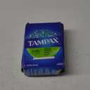 Tampax Cardboard Tampons for Women Super Absorbency, Anti-Slip Grip, LeakGuard Skirt, Unscented, 40 Count