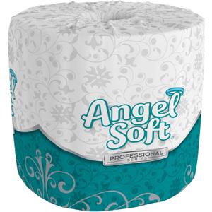 Georgia-Pacific Angel Soft Toilet Paper, 16880, Bulk Case of 80 Rolls, 450 Sheets Per Roll, Individually Wrapped, 2-Ply Soft and Strong Toilet Tissue