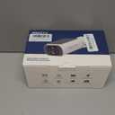 Solar Security Camera Outdoor Wireless, 4MP Battery Powered Home Surveillance Camera with Embedded Solar Panel, PIR Motion Sensor, 2.4G/5G Dual Band WiFi